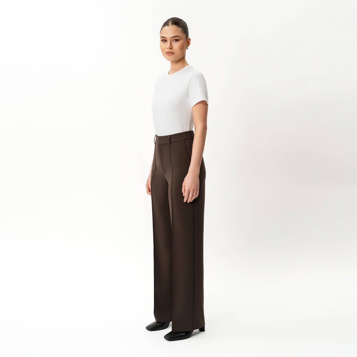 Crepe Relaxed Trouser