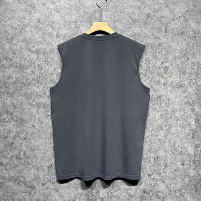 Amiri tank top gradient simple letter printing