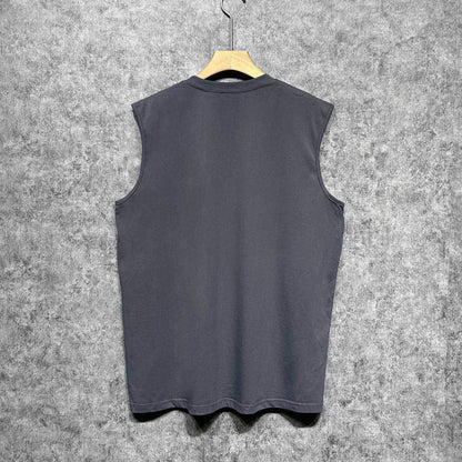 Amiri tank top flying eagle wings patch printing