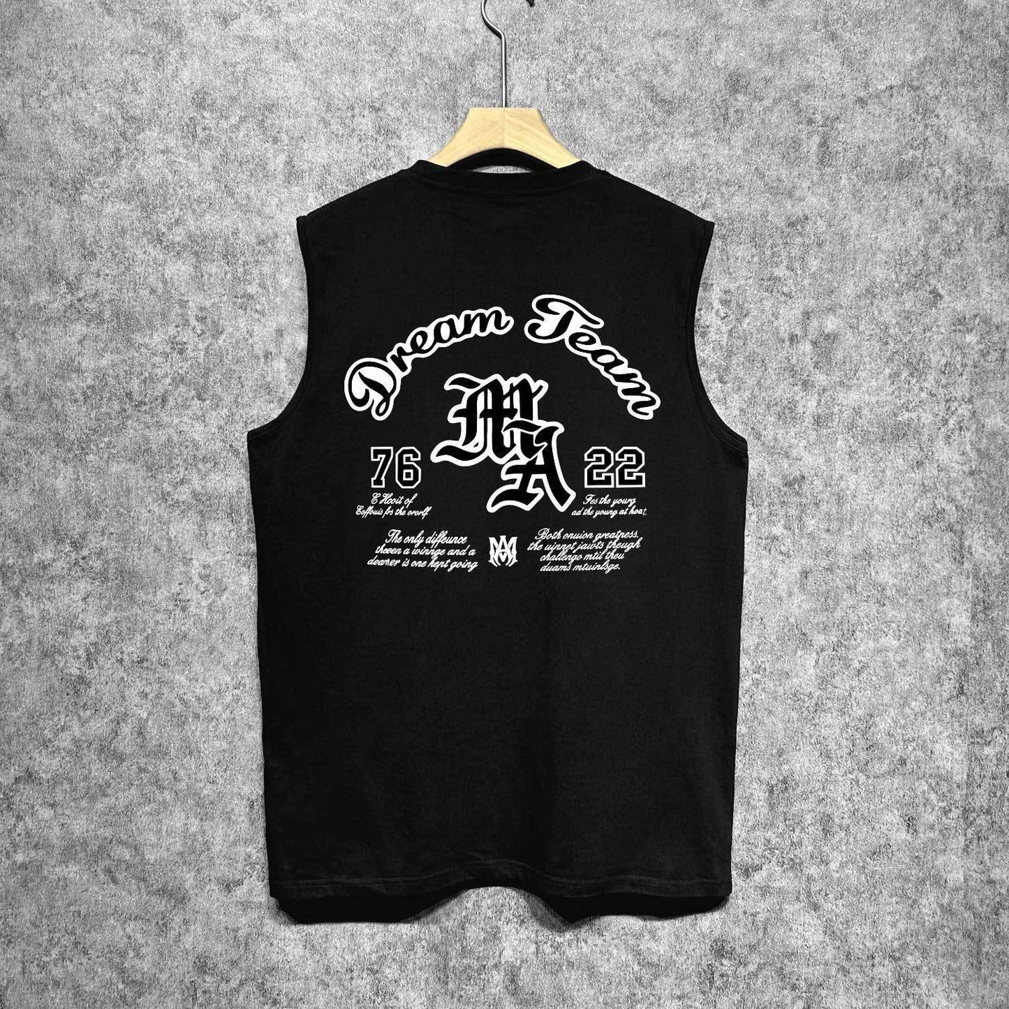 Amiri tank top letterprinting