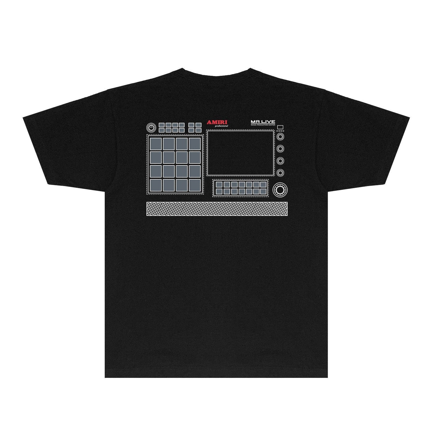 Amiri T Shirts Printed Trendy Pure Cotton