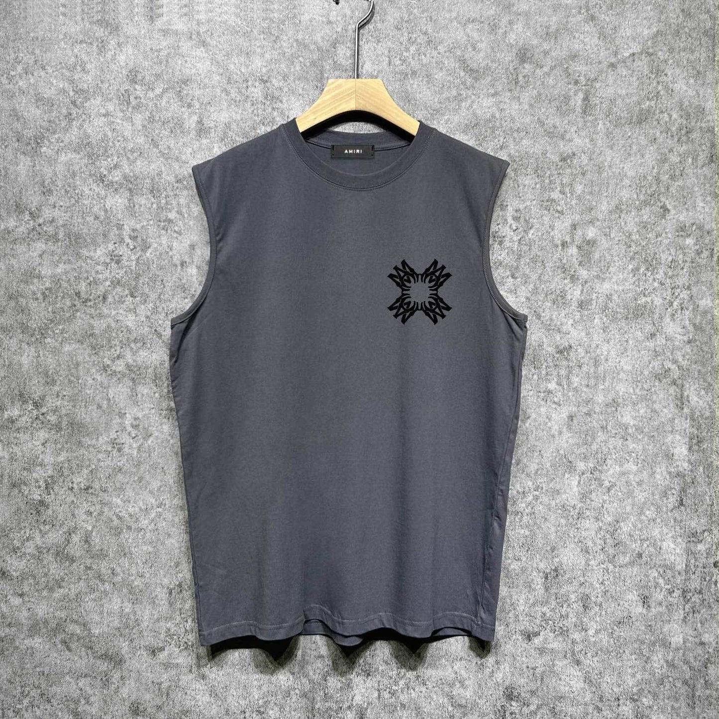 Amiri tank top with simple letter print
