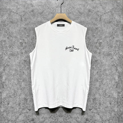 Amiri tank top sketch country printing