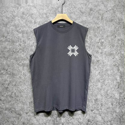 Amiri tank top with simple letter print