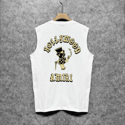Amiri tank top dice man print