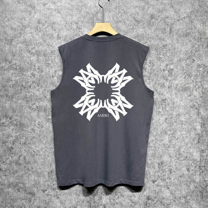 Amiri tank top with simple letter print