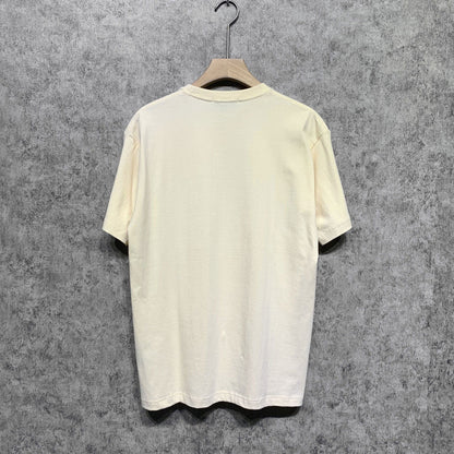 Amiri t shirts rose printing short sleeve