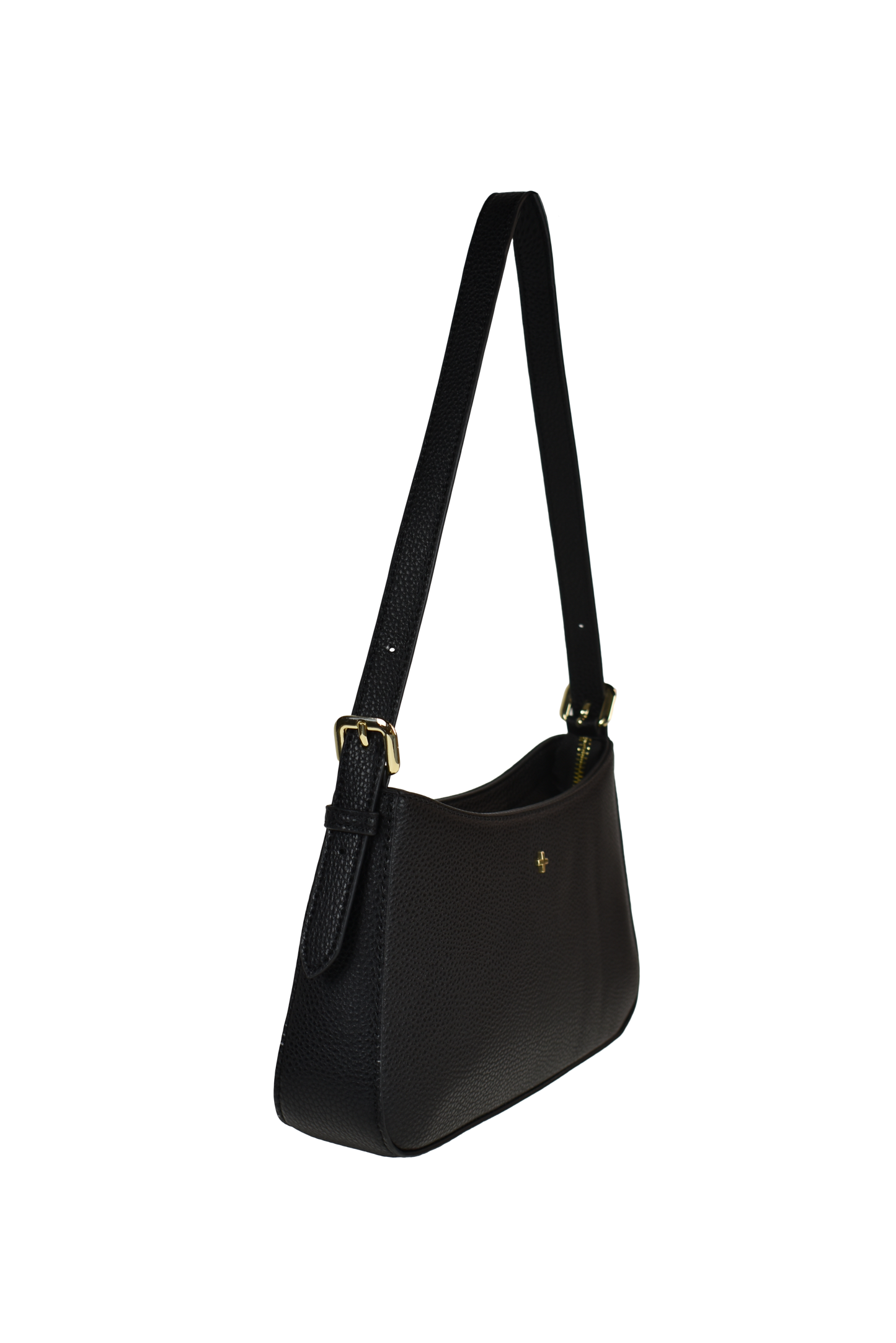 Lilu Shoulder Bag Black Pebble