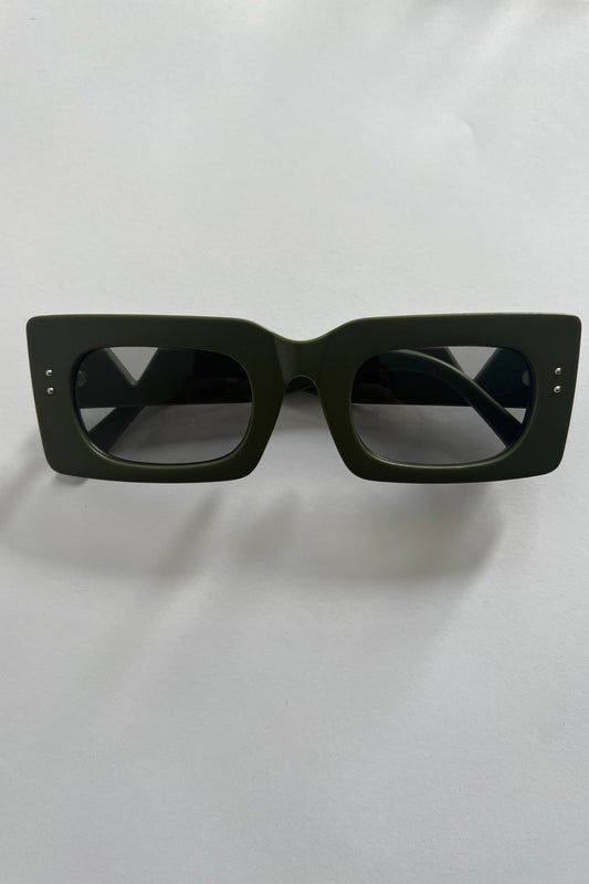Joan Oversized Sunglasses Green