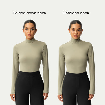 Soft Turtleneck Long-sleeve