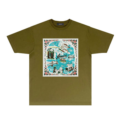 Amiri T Shirts T Shirts Short Sleeve T-shirt Blouse