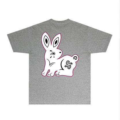 Amiri T-Shirt Rabbit Printed Short Sleeve T-shirt