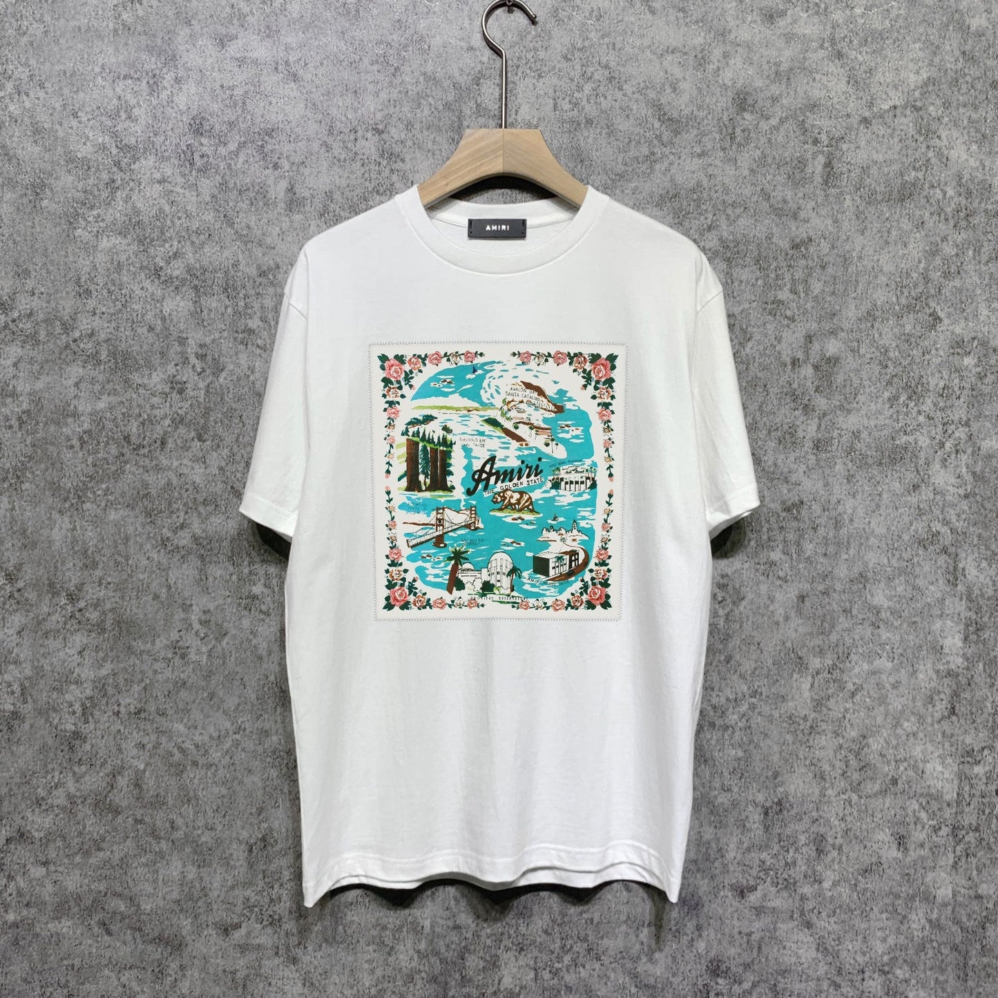 Amiri T Shirts T Shirts Short Sleeve T-shirt Blouse