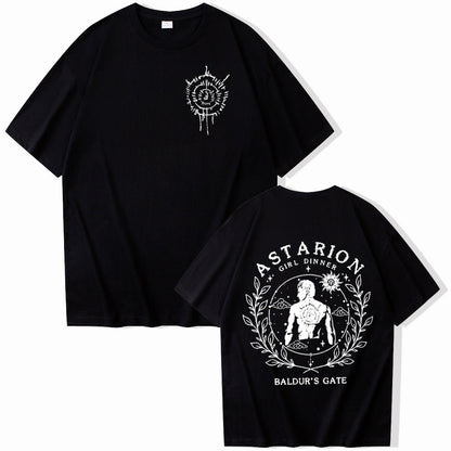 Astarion Girl Dinner T-Shirt Baldurs Gate 3 Shirt Astarion