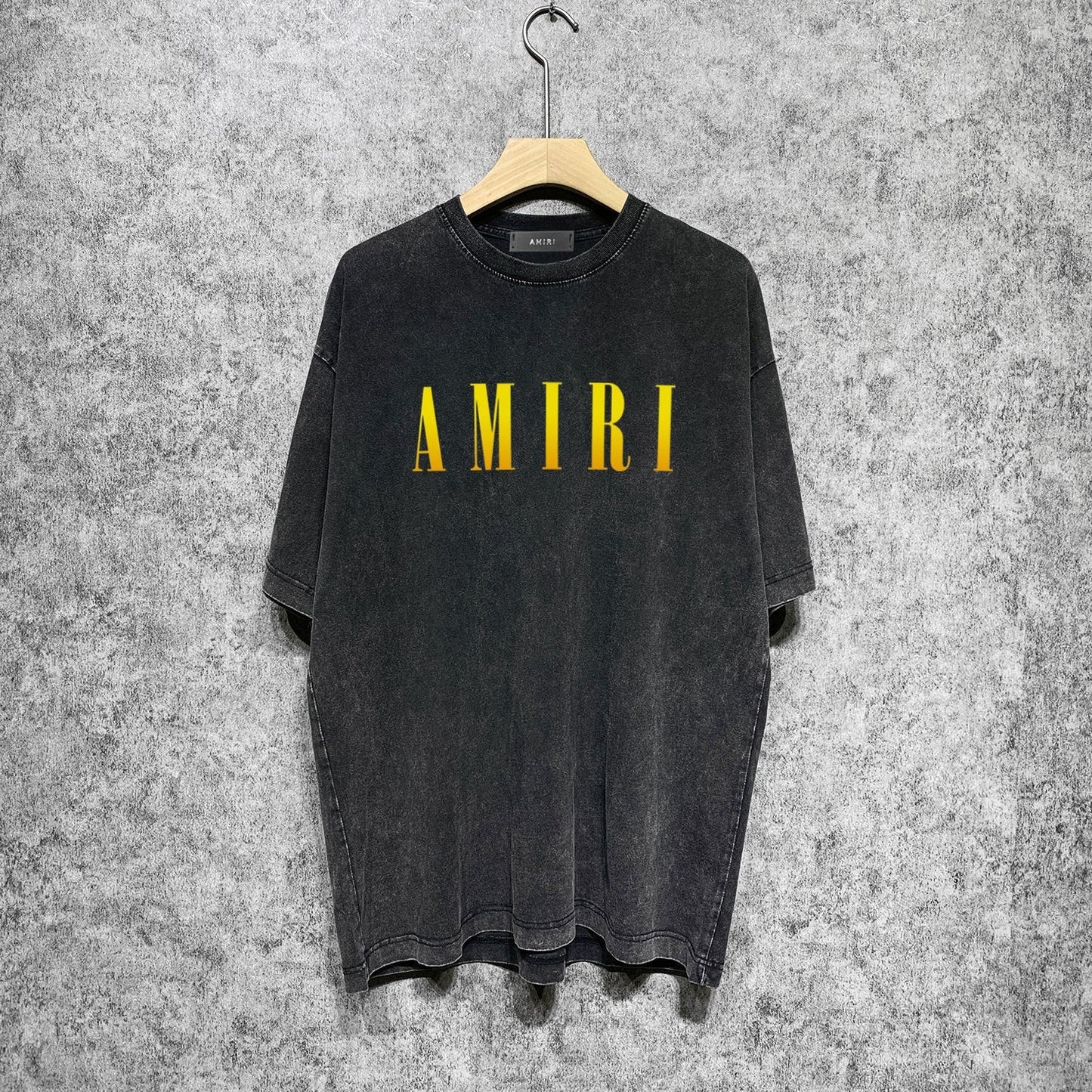 Amiri T-Shirt Distressed Retro Short Sleeve T-shirt