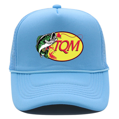 Bass Pro Shops Hat TQM Baseball Cap Printed Summer Outdoor Shade Casual Cap