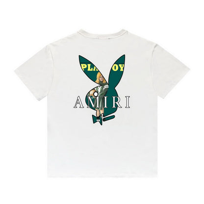 Amiri T Shirt Rabbit Head Round Neck
