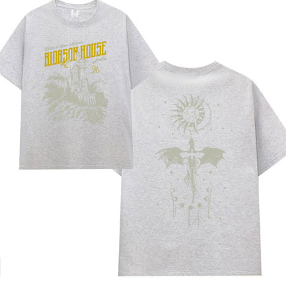 Basgiath War College Fourth Wing Dragon Rider Graphic T Shirt
