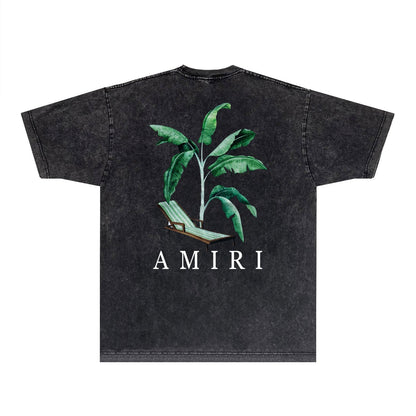 Amiri T-Shirt Distressed Retro Short Sleeve T-shirt
