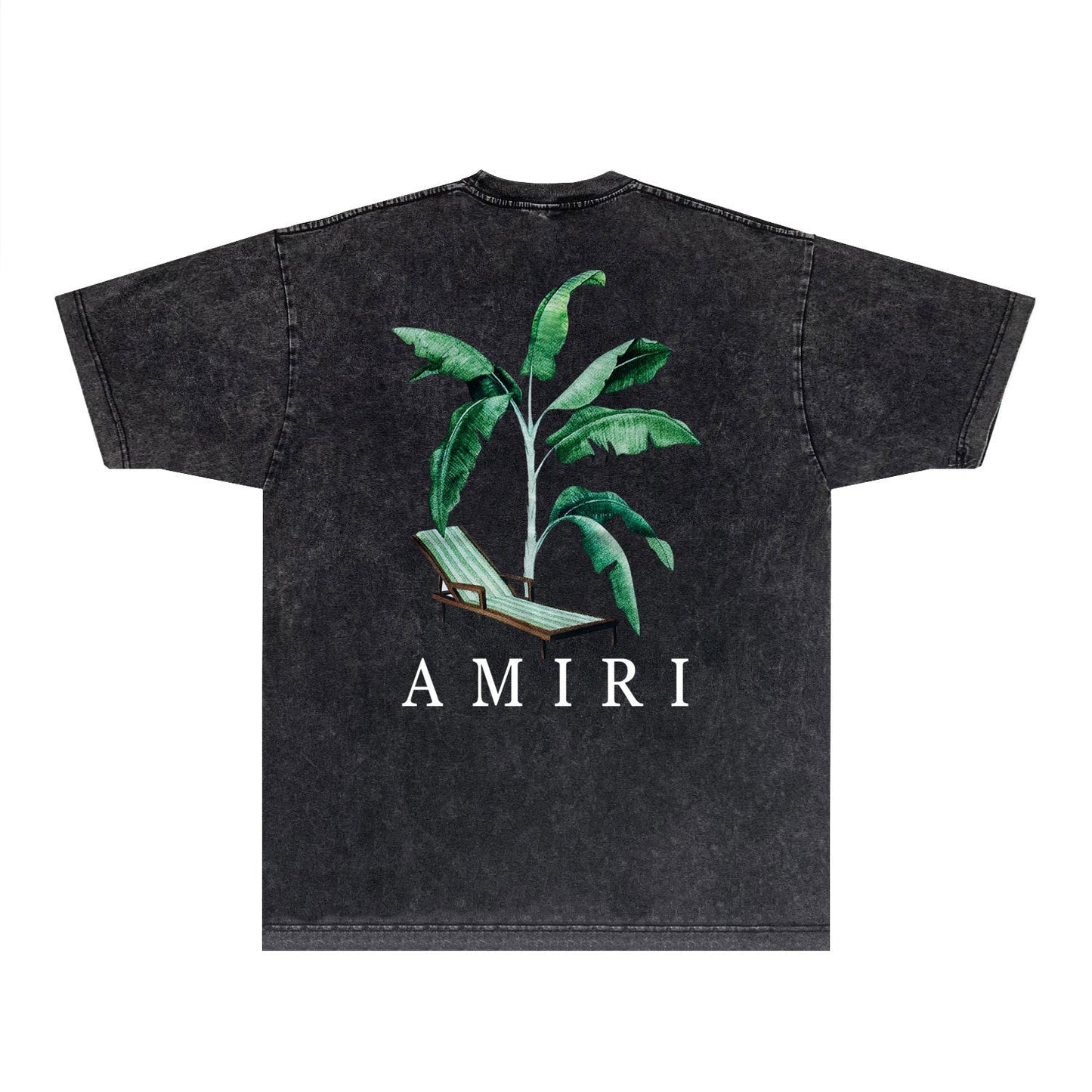 Amiri T-Shirt Distressed Retro Short Sleeve T-shirt