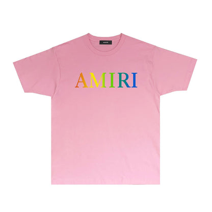 Amiri T Shirts Fashion Brand Short Sleeve T-shirt Shirt