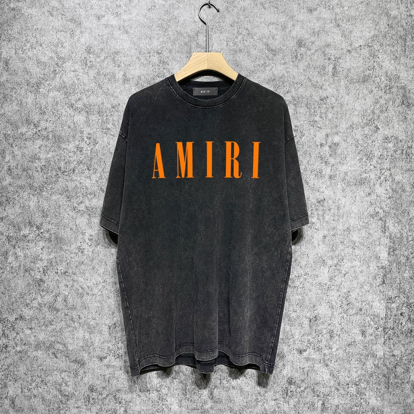 Amiri T-Shirt Distressed Retro Short Sleeve T-shirt