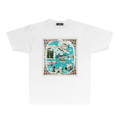 Amiri T Shirts T Shirts Short Sleeve T-shirt Blouse