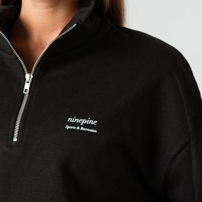 Quarter-Zip Relaxed Sweater