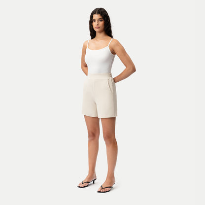 Light Ponte Shorts