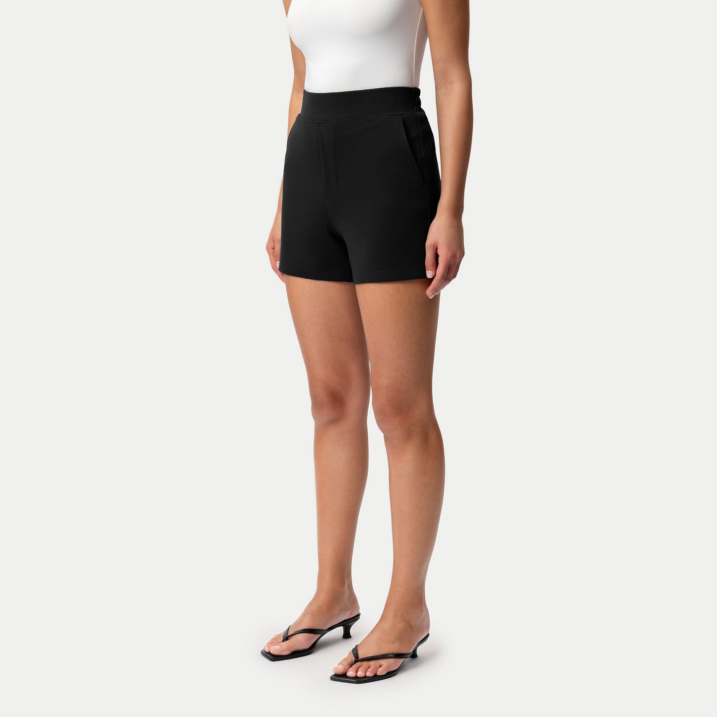 Light Ponte Shorts