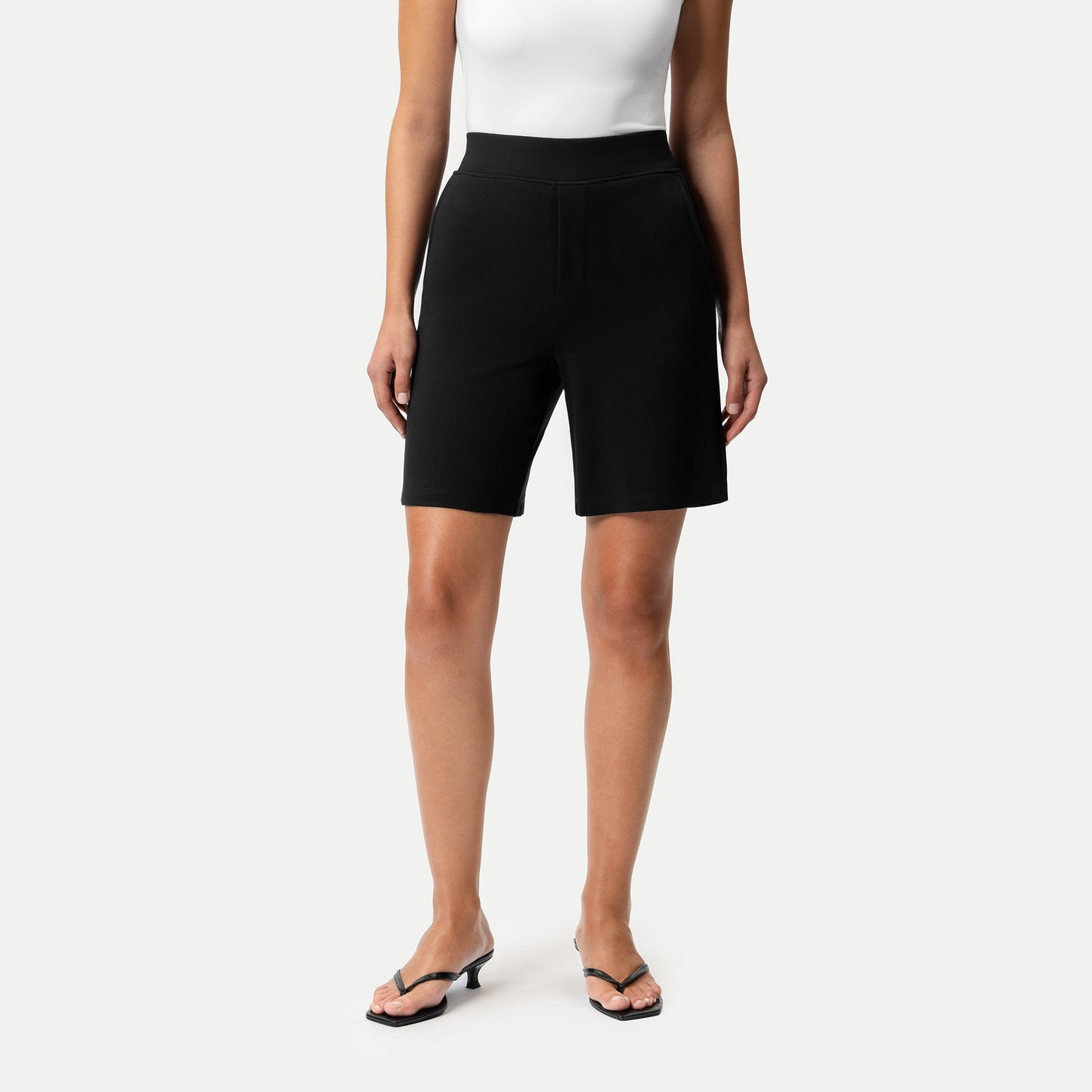 Light Ponte Shorts