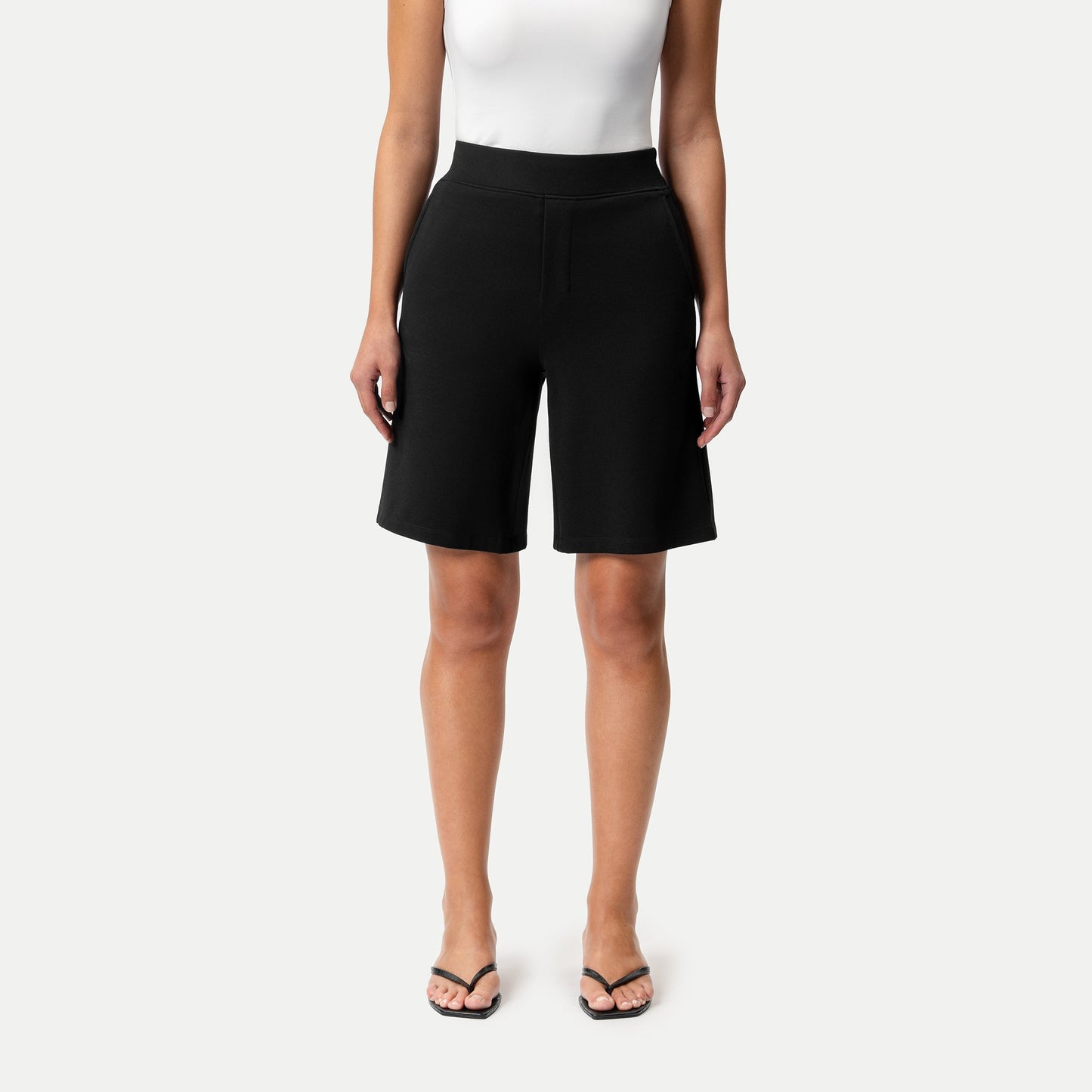 Light Ponte Shorts