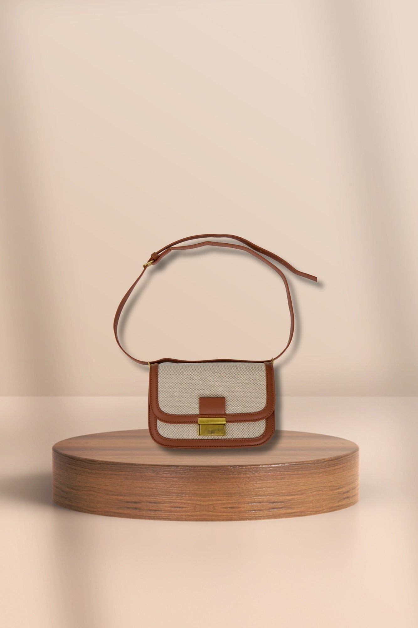 Kelsie Cross Body Bag Tan - FINAL SALE