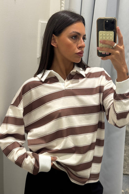 Elliot Rugby Jersey Chocolate - FINAL SALE