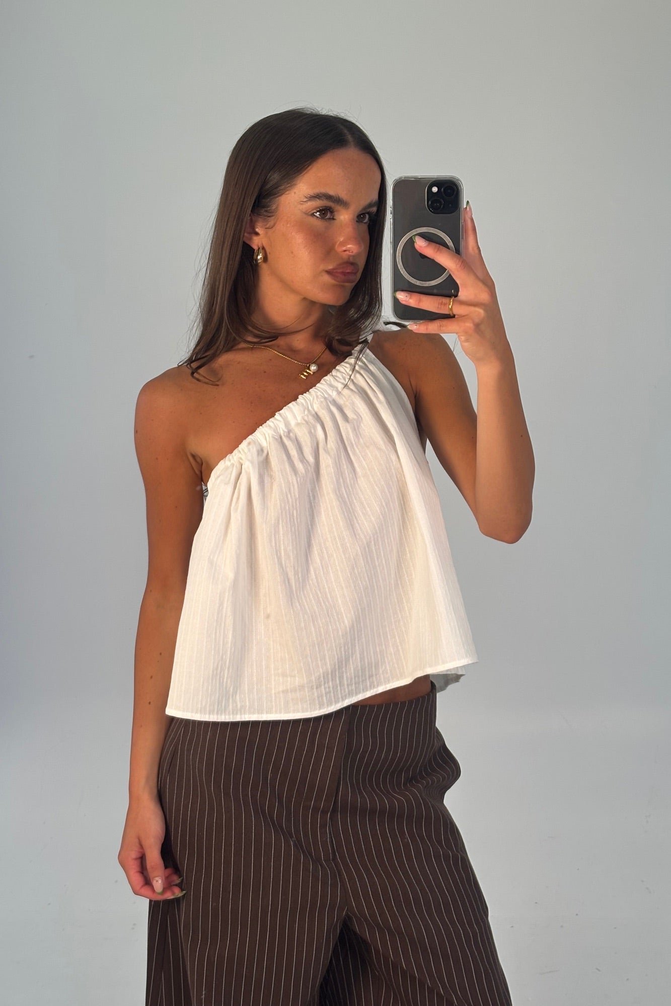 Bria Top White