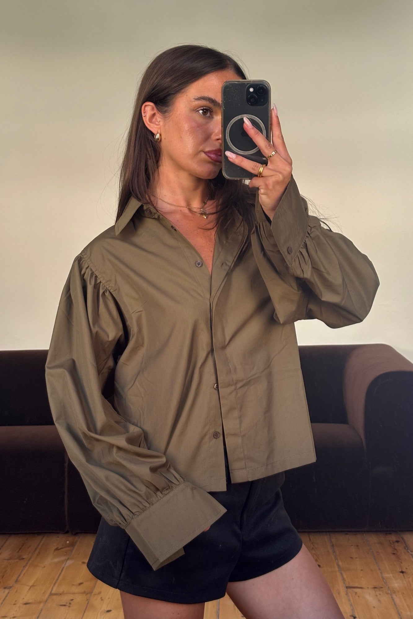 Antonio Shirt Olive