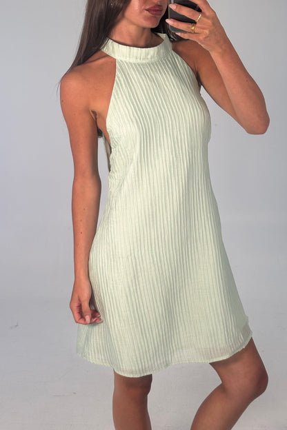 Catalina Mini Dress Mint - FINAL SALE