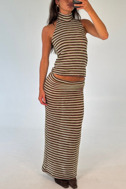 Jordy Top Blue Stripe - FINAL SALE