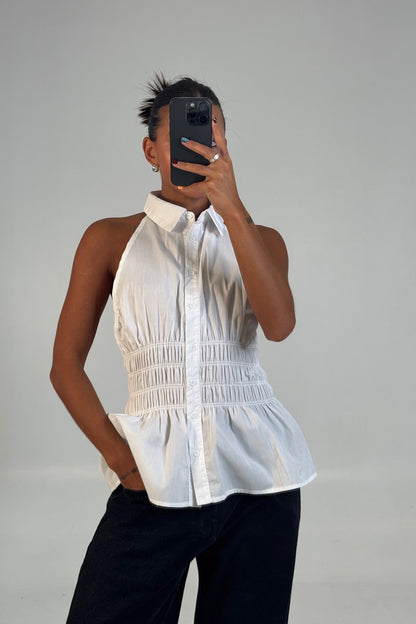 Kristal Top White