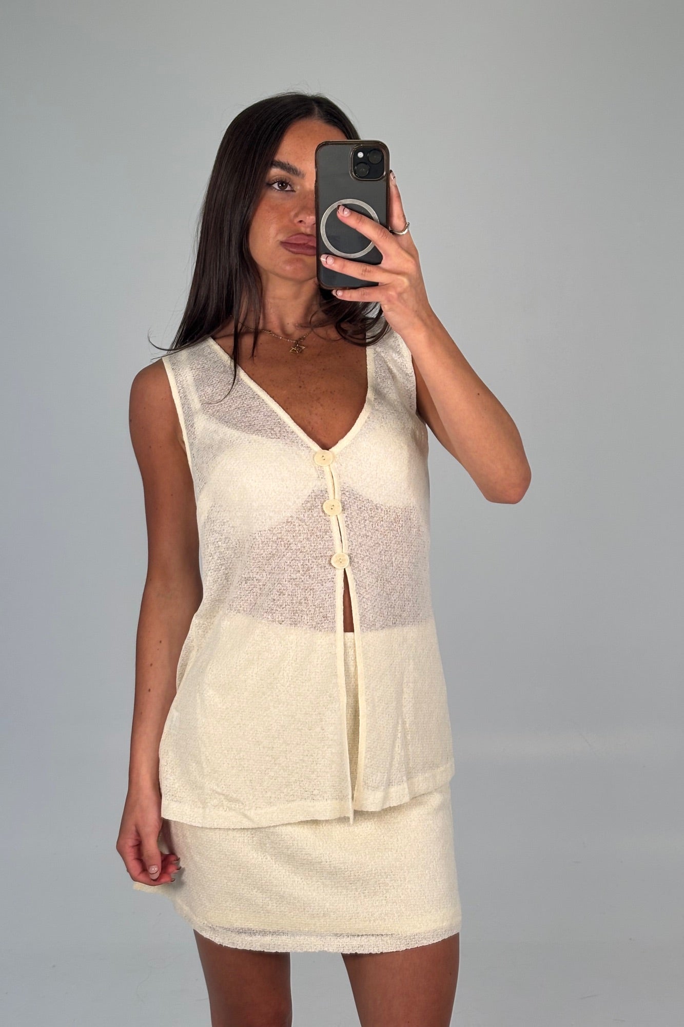 Camila Set Cream - FINAL SALE