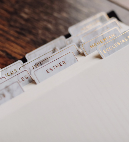 Marble Bible Tabs