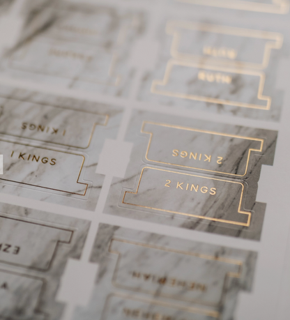 Marble Bible Tabs
