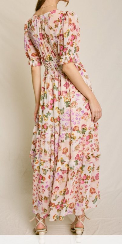 Spring Is In The Air Floral Dress