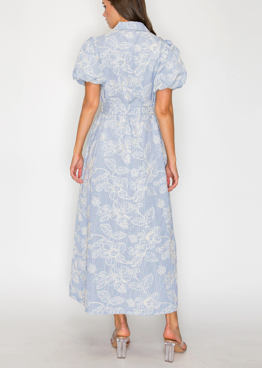 Bluebell Garden Stripe Dress