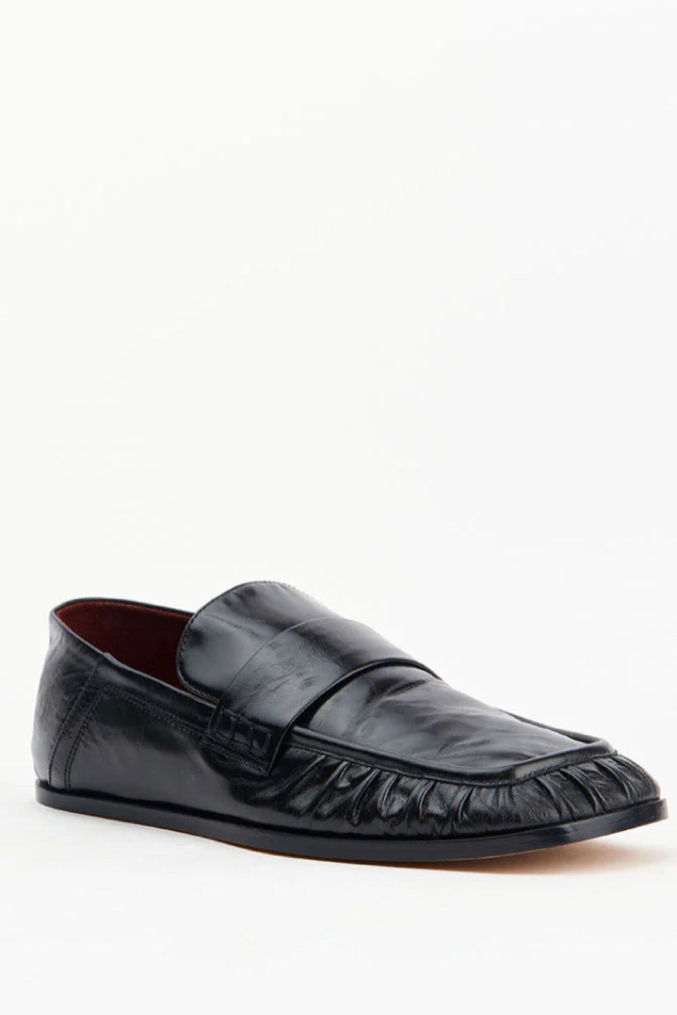 Alias Mae Kruz Black Oily Crinkle Leather