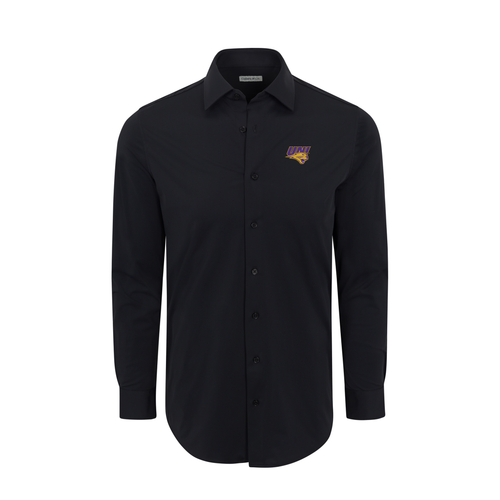Northern Iowa Apex Performance Dress Shirt Black