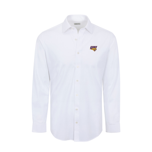Northern Iowa Apex Performance Dress Shirt White