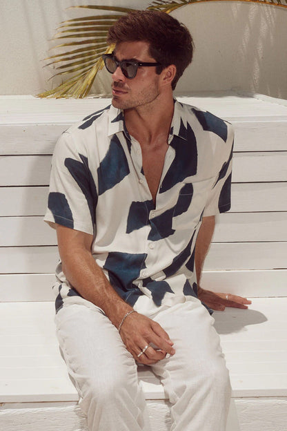 Lazure Shirt Navy Stone