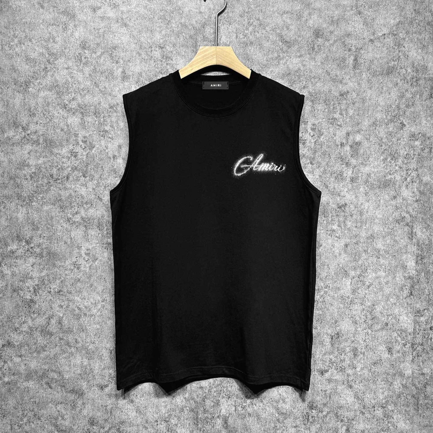 Amiri tank top gypsophila printing