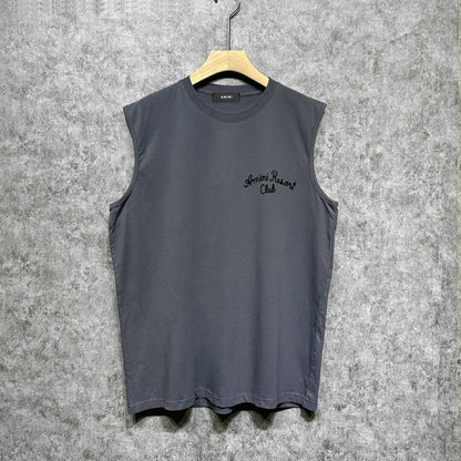 Amiri tank top sketch country printing